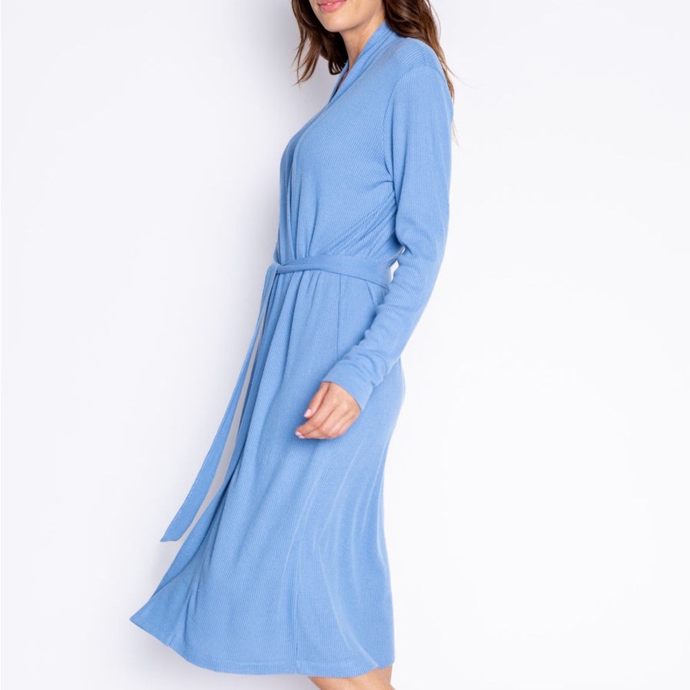 NWT “Blue Tide” Robe w/Attached Belt PJ Salvage - Picture 3 of 5